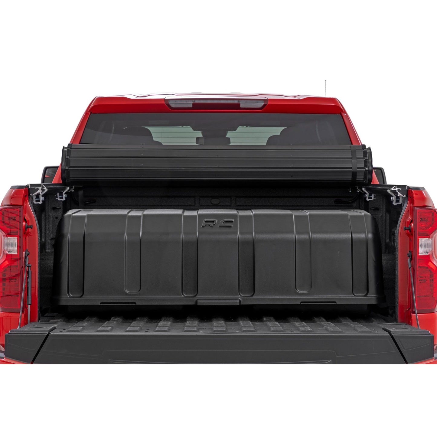 ROUGH COUNTRY Truck Bed Cargo Storage Box | Lid & Box | Easy Access | Full Size 56" | 10208