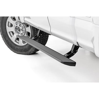 ROUGH COUNTRY | Power Running Boards  HT-Series  Super Cab  Ford F-150/Lightning/F-250/F-350/Raptor (15-26) | ESR71525