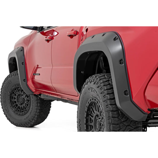 ROUGH COUNTRY | Pocket Fender Flares  796 Wave Maker  Toyota Tacoma 2WD/4WD (2024-2026) | F-T12421-796