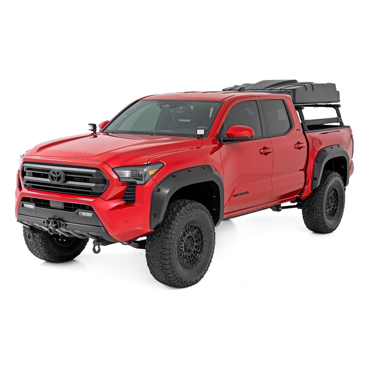ROUGH COUNTRY | Pocket Fender Flares  8X0 Heritage Blue  Toyota Tacoma 2WD/4WD (2024-2026) | F-T12421-8X0