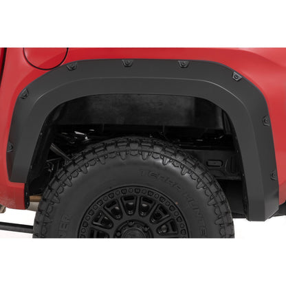 ROUGH COUNTRY | Pocket Fender Flares  4Z2 Mudbath  Toyota Tacoma 2WD/4WD (2024-2026) | F-T12421-4Z2
