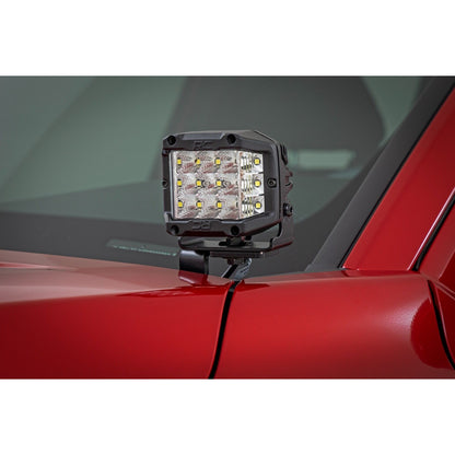 ROUGH COUNTRY LED Light Kit | Ditch Mount |  3" OSRAM | Wide | Toyota Tacoma 2WD/4WD (24-25) | 72105