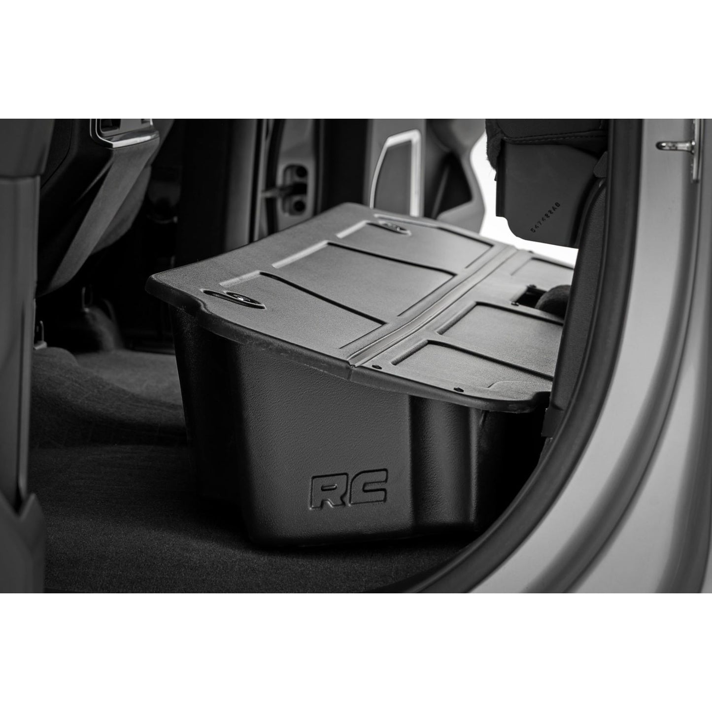 ROUGH COUNTRY | Under Seat Storage with Locking Lid  Double Cab  Chevy/GMC 1500/2500HD/3500HD (19-26) | RC0994