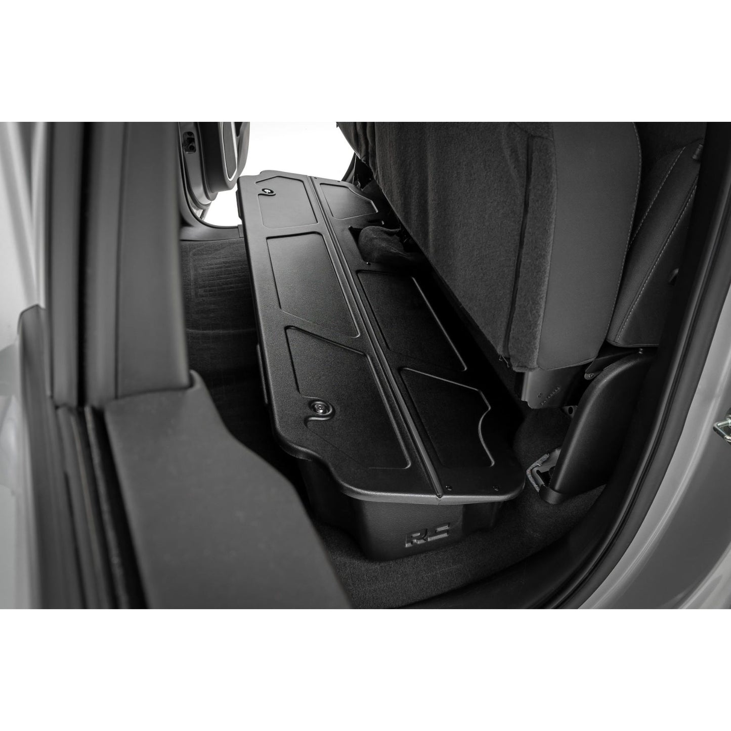 ROUGH COUNTRY | Under Seat Storage with Locking Lid  Double Cab  Chevy/GMC 1500/2500HD/3500HD (19-26) | RC0994