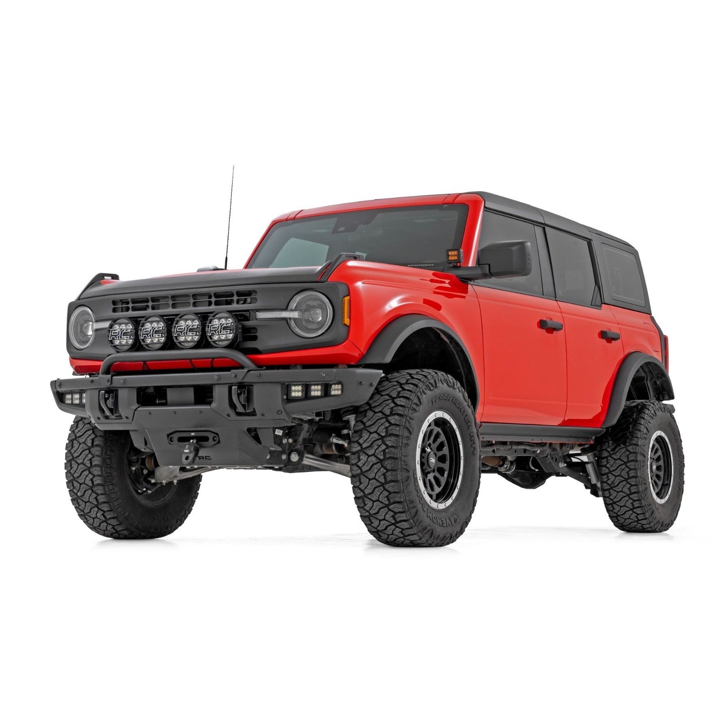 ROUGH COUNTRY Trail Cladding | Rocker Sill Plates | 4-Door | Ford Bronco 4WD (2021-2025) | TC13028