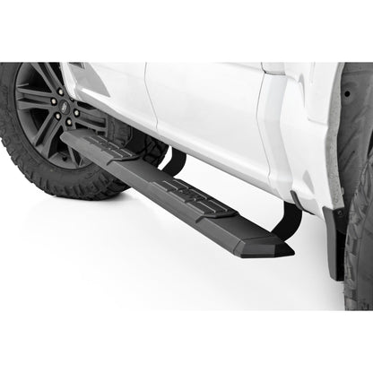 ROUGH COUNTRY | TR2 Running Boards  Ford F-150/Lightning/F-250/F-350/Raptor  (2015-2026) | 45000