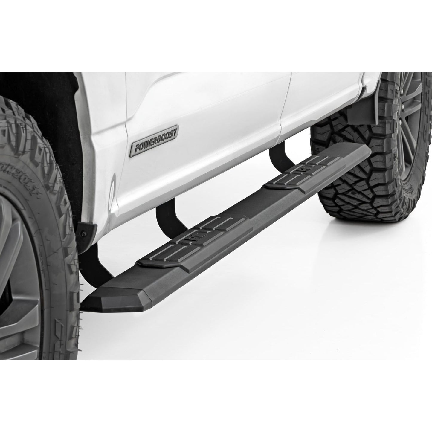 ROUGH COUNTRY | TR2 Running Boards  Ford F-150/Lightning/F-250/F-350/Raptor  (2015-2026) | 45000