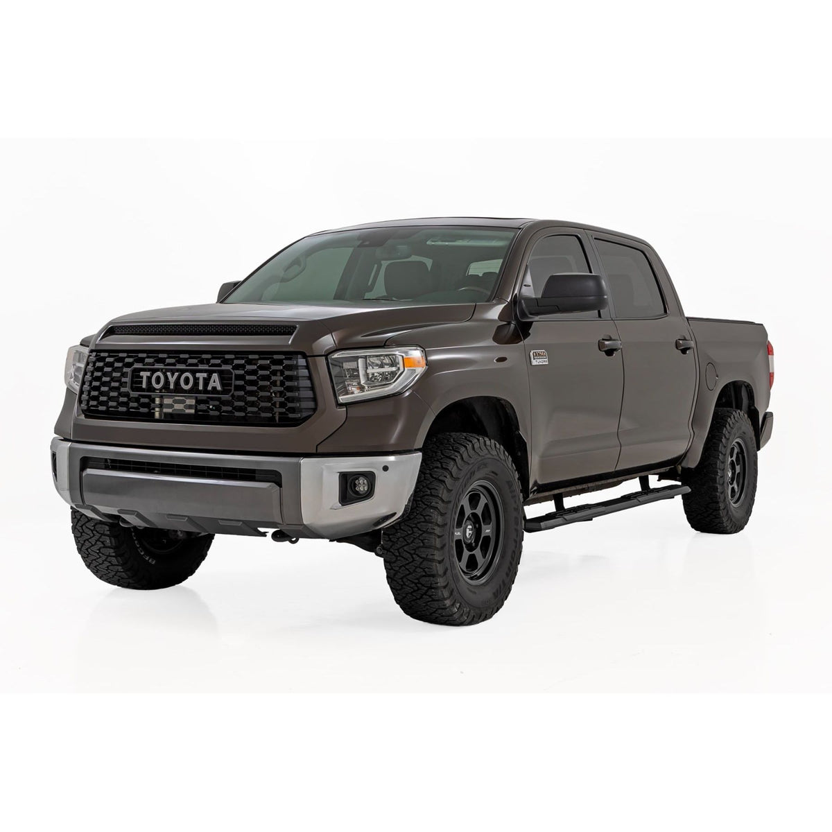 ROUGH COUNTRY RCS95020 95020 TR2 Running Boards Toyota Tundra 2007-21