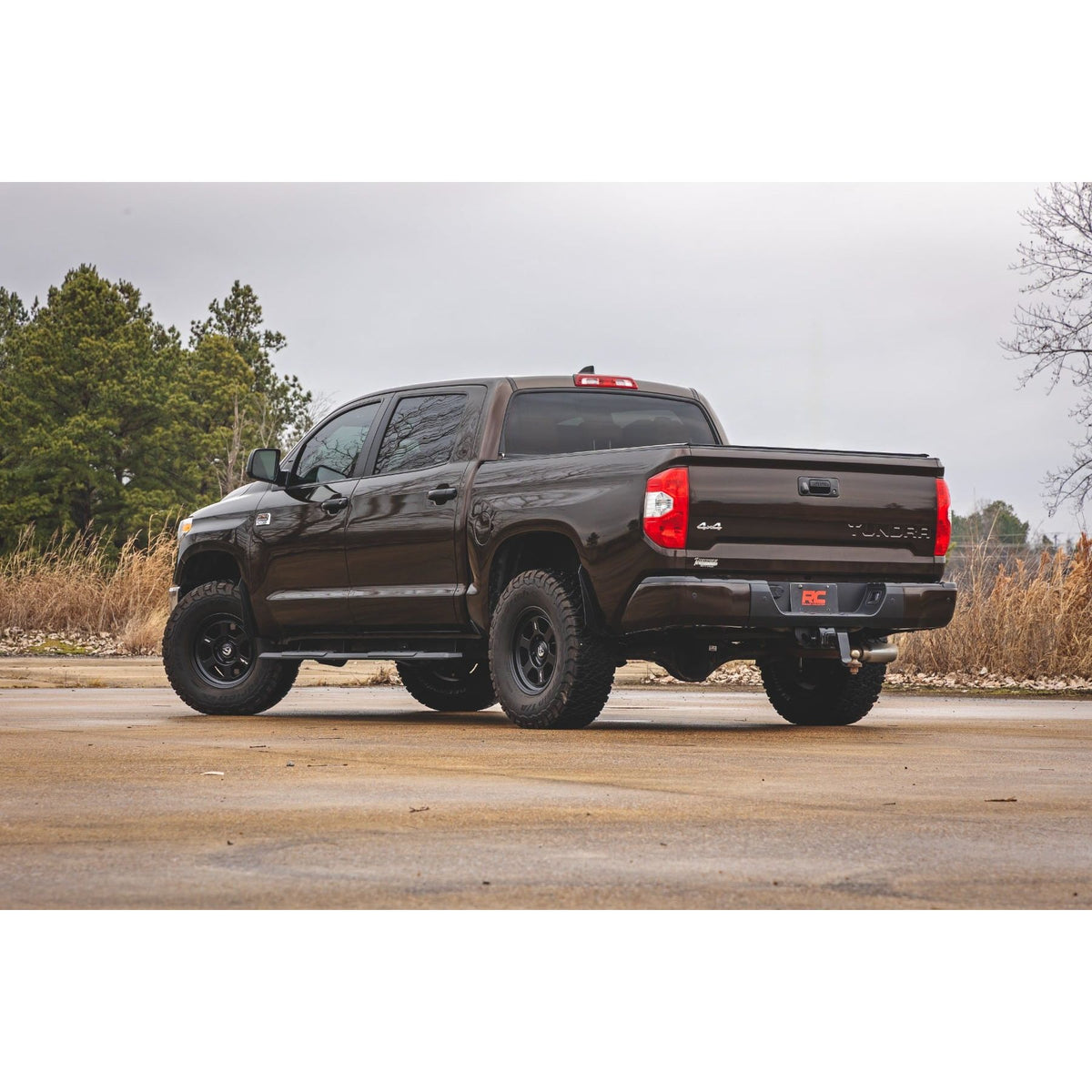 ROUGH COUNTRY RCS95020 95020 TR2 Running Boards Toyota Tundra 2007-21