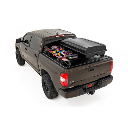 ROUGH COUNTRY | Rooftop Cargo Box  Hard Shell  Strut Assisted  14.5 Cu. Ft. Storage | 99088