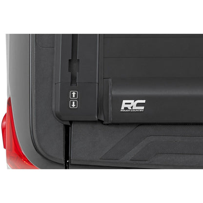 ROUGH COUNTRY Powered Retractable Bed Cover | 5'7" Bed | Toyota Tundra (07-21) | 51419550