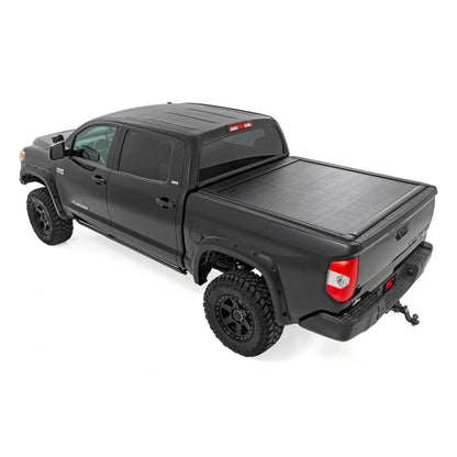 ROUGH COUNTRY Powered Retractable Bed Cover | 5'7" Bed | Toyota Tundra (07-21) | 51419550
