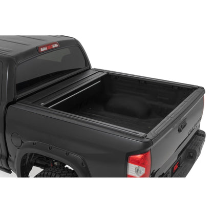 ROUGH COUNTRY Powered Retractable Bed Cover | 5'7" Bed | Toyota Tundra (07-21) | 51419550