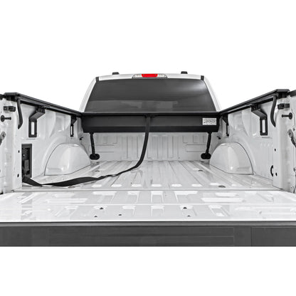 ROUGH COUNTRY | Manual Retractable Bed Cover  5'7" Bed  Ford F-150 (15-26)/F-150 Lightning (22-26) | 53509550