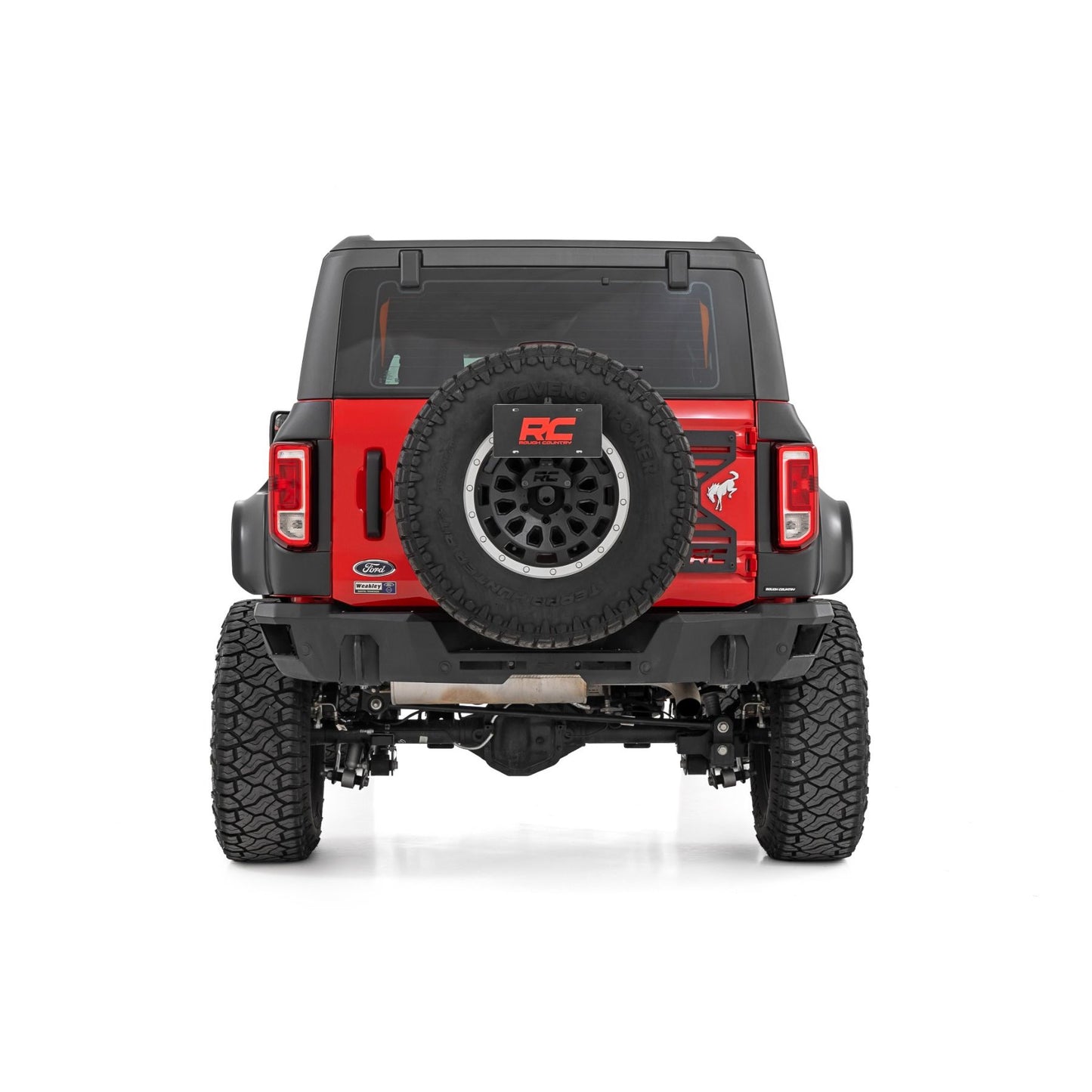 ROUGH COUNTRY Fender Flares | E7 Velocity Blue | Ford Bronco 4WD (2021-2025) | O-F12124-E7