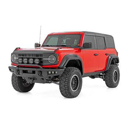 ROUGH COUNTRY Fender Flares | M7 Carbonized Gray | Ford Bronco 4WD (2021-2025) | O-F12124-M7