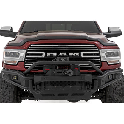 ROUGH COUNTRY | Hood Protector  Gloss Black  Ram 2500/3500 2WD/4WD (2019-2026) | HP20011-RCGB