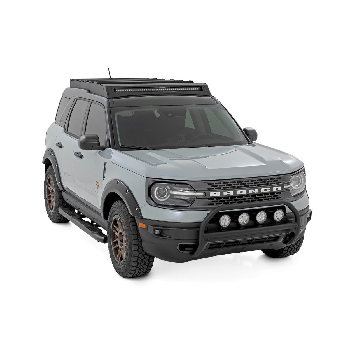 ROUGH COUNTRY RCS51158 51158 Nudge Bar w/ Tow Ford Bronco Sport 21-24