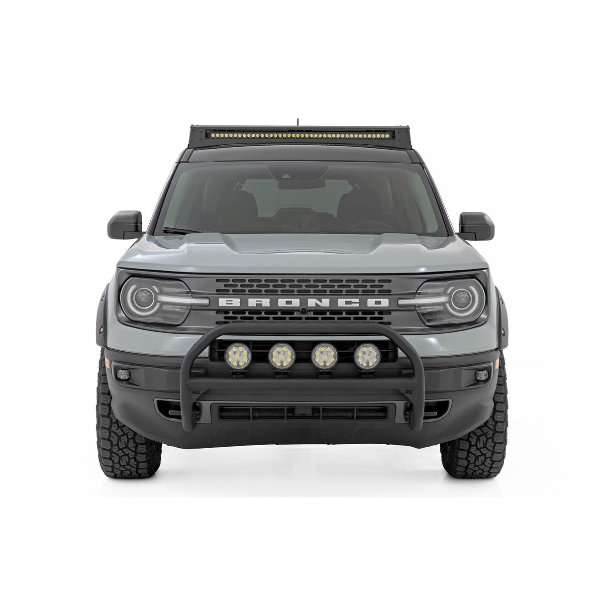 ROUGH COUNTRY RCS51154 51154 Nudge Bar w/ Tow Ford Bronco Sport 2021-24