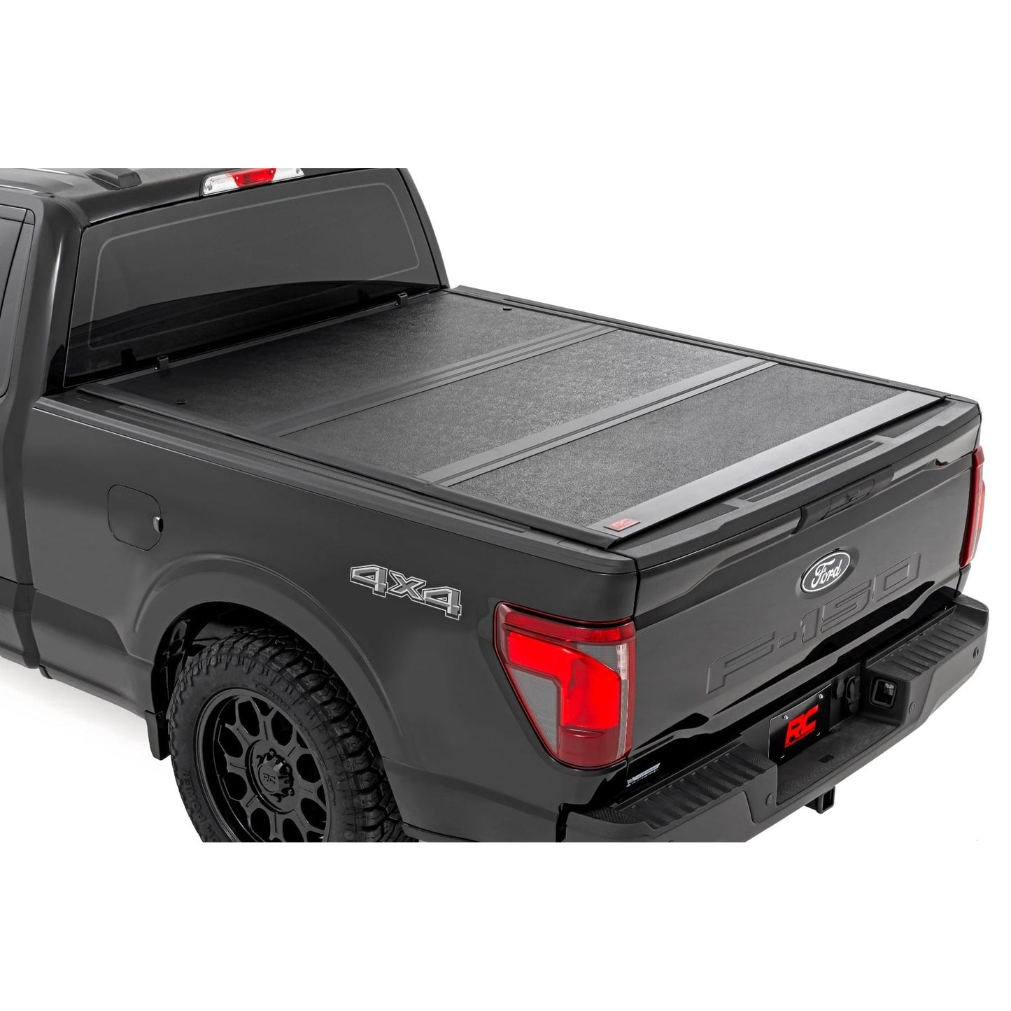 ROUGH COUNTRY | Hard Low Profile Bed Cover  6'7" Bed  Ford F-150 2WD/4WD (2021-2026) | 47229650B