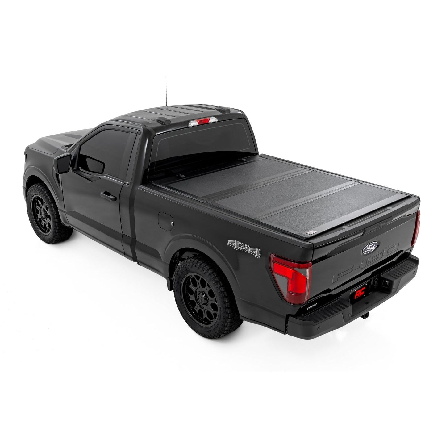 ROUGH COUNTRY | Hard Tri-Fold Flip Up Bed Cover  6'7" Bed  Ford F-150 2WD/4WD (2021-2026) | 49225650