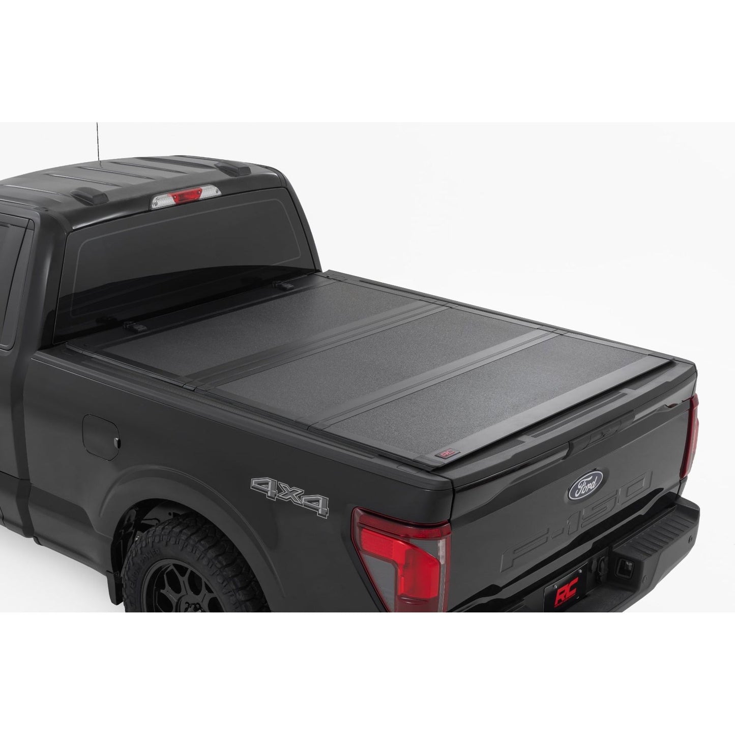 ROUGH COUNTRY | Hard Tri-Fold Flip Up Bed Cover  6'7" Bed  Ford F-150 2WD/4WD (2021-2026) | 49225650