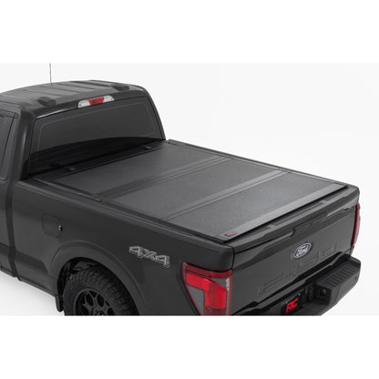 ROUGH COUNTRY | Hard Tri-Fold Flip Up Bed Cover  6'7" Bed  Ford F-150 2WD/4WD (2021-2026) | 49225650