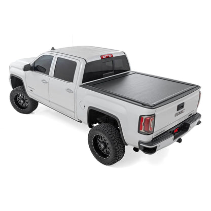 ROUGH COUNTRY Powered Retractable Bed Cover | 5'9" Bed | GM 1500 (14-18) / 2500 (14-19) | 51214550