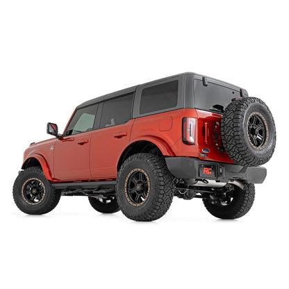 ROUGH COUNTRY SRL2 Adjustable Aluminum Step | 4-Door | Ford Bronco 4WD (2021-2025) | 51143