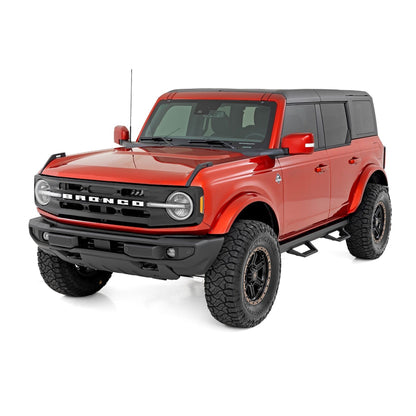 ROUGH COUNTRY SRL2 Adjustable Aluminum Step | 4-Door | Ford Bronco 4WD (2021-2025) | 51143