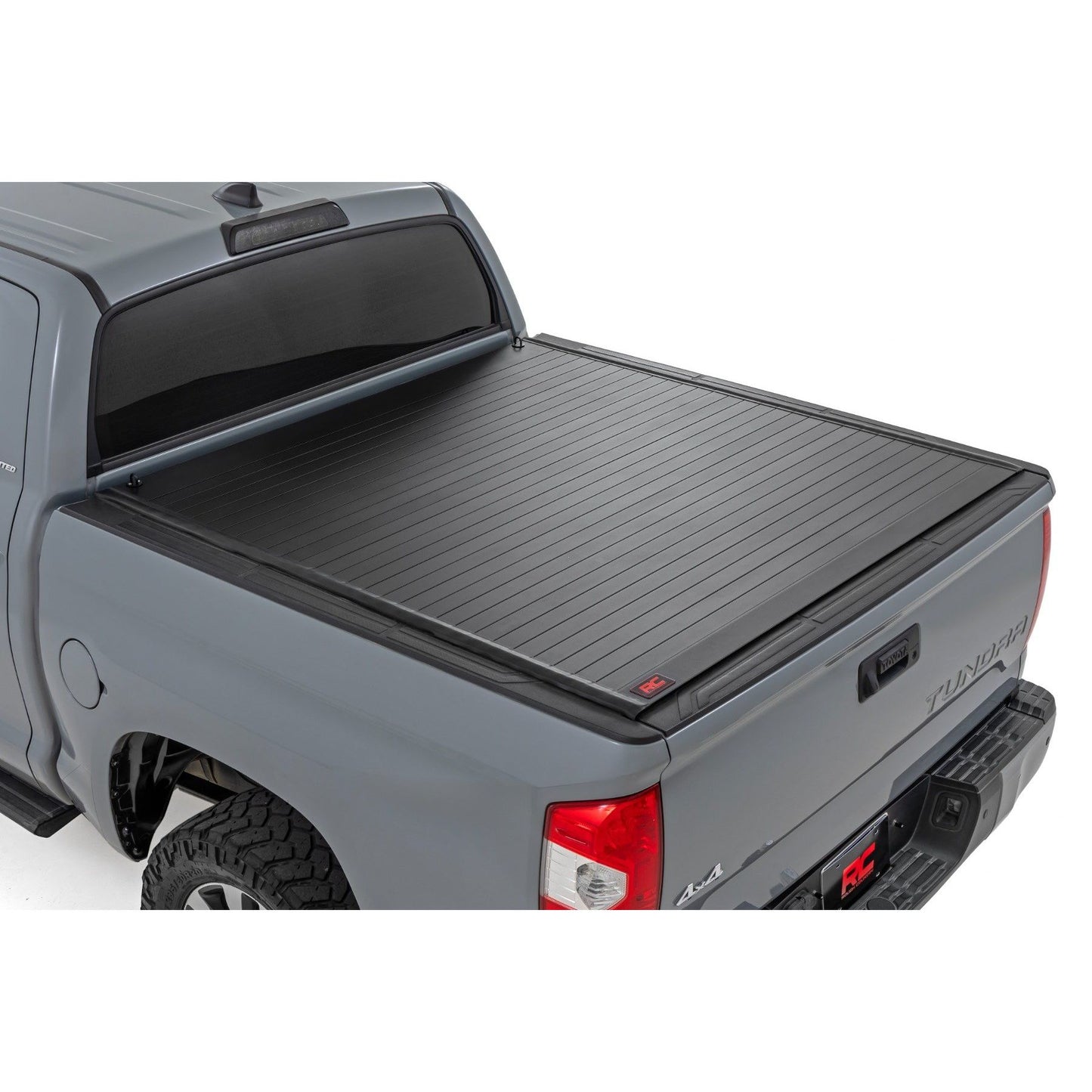 ROUGH COUNTRY Hard Roll Up Bed Cover | 5'7" Bed | Toyota Tundra (07-21) | 50514550