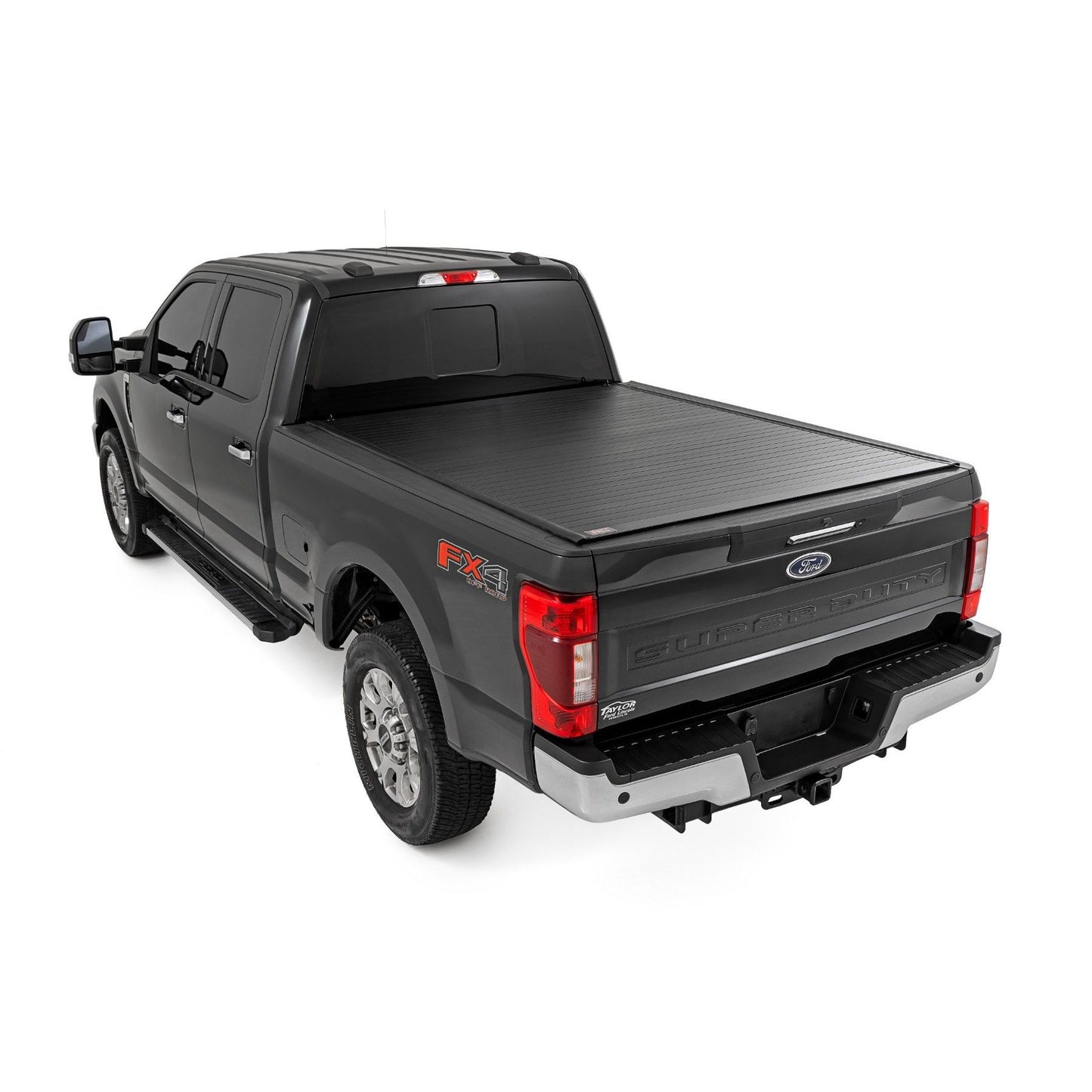 ROUGH COUNTRY Hard Roll Up Bed Cover | 6'10" Bed | Ford F-250/F-350 Super Duty (17-26) | 50517650