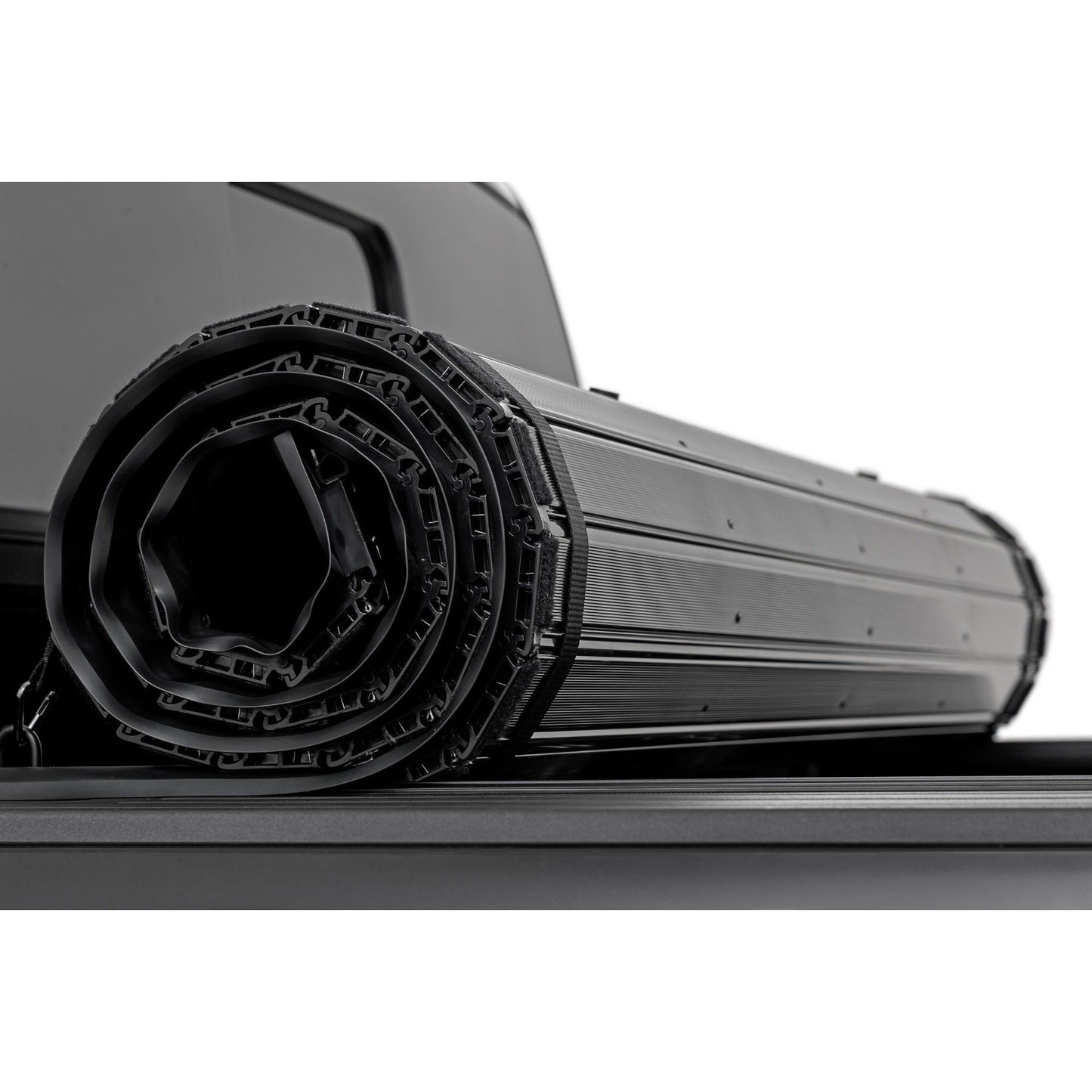 ROUGH COUNTRY Hard Roll Up Bed Cover | 6'10" Bed | Ford F-250/F-350 Super Duty (17-26) | 50517650