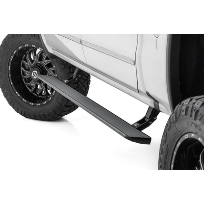 ROUGH COUNTRY | Power Running Boards  HT-Series  Crew Cab  Chevy/GMC 1500/2500HD/3500HD 2WD/4WD | ESR51518