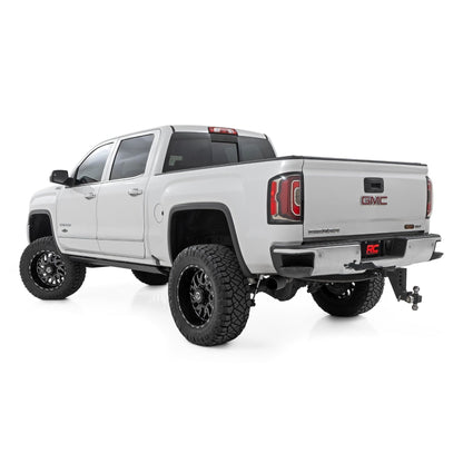 ROUGH COUNTRY | Power Running Boards  HT-Series  Crew Cab  Chevy/GMC 1500/2500HD/3500HD 2WD/4WD | ESR51518