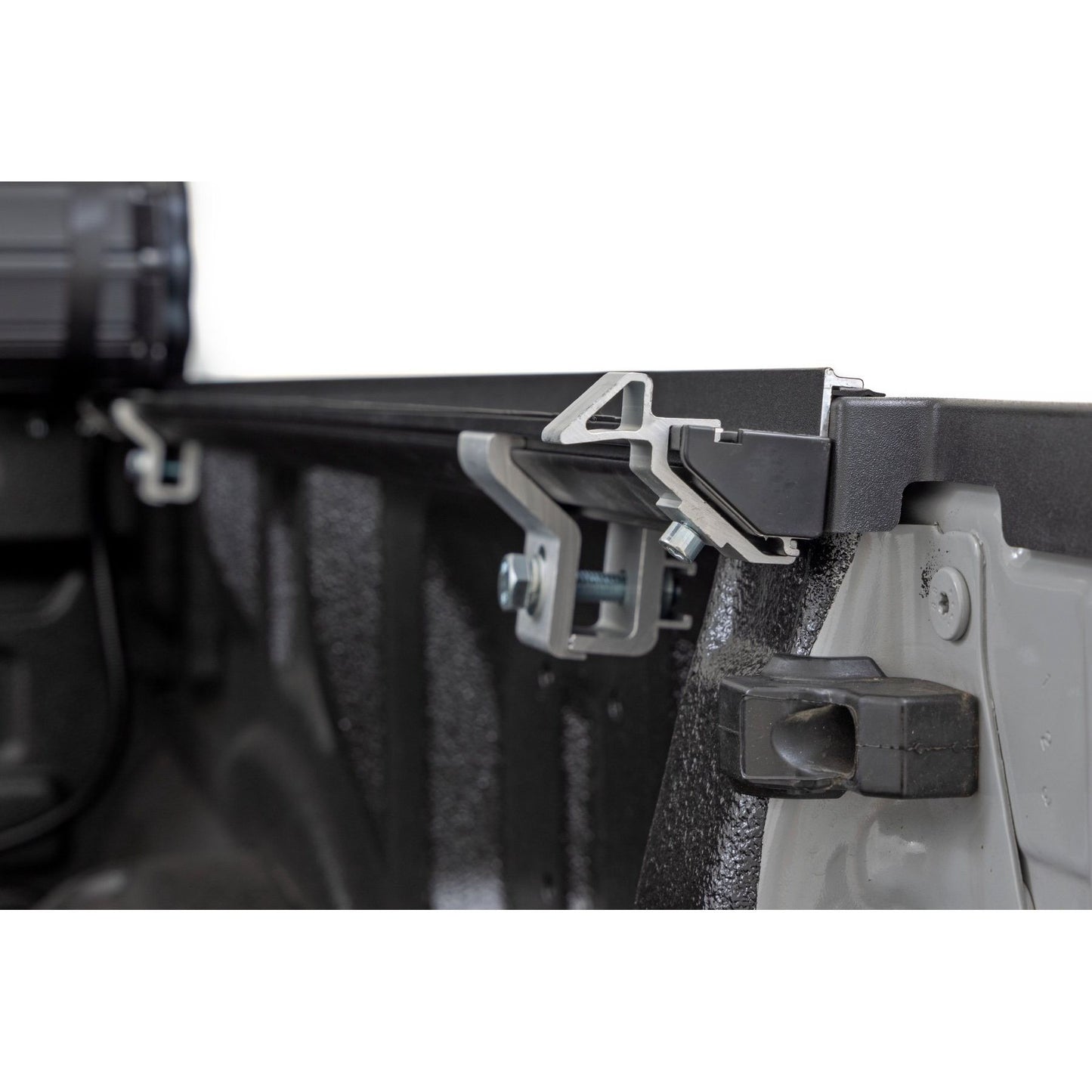 ROUGH COUNTRY Hard Roll Up Bed Cover | 5'7" Bed | Ford F-150 (15-25)/F-150 Lightning (22-25)  | 50221550