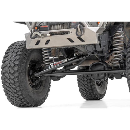 ROUGH COUNTRY | HD Steering Kit  V2 Stabilizer Combo  Jeep Cherokee XJ/Comanche MJ/Wrangler TJ | 10613V2