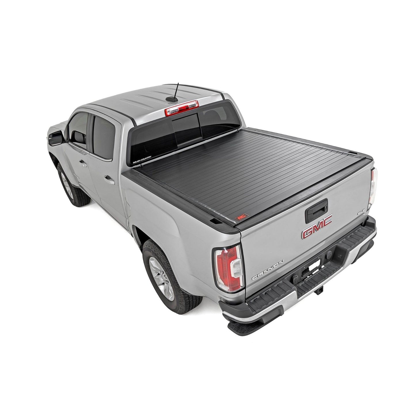 ROUGH COUNTRY Hard Roll Up Bed Cover | 5' Bed | Chevy/GMC Canyon/Colorado 2WD/4WD (15-22) | 50120500