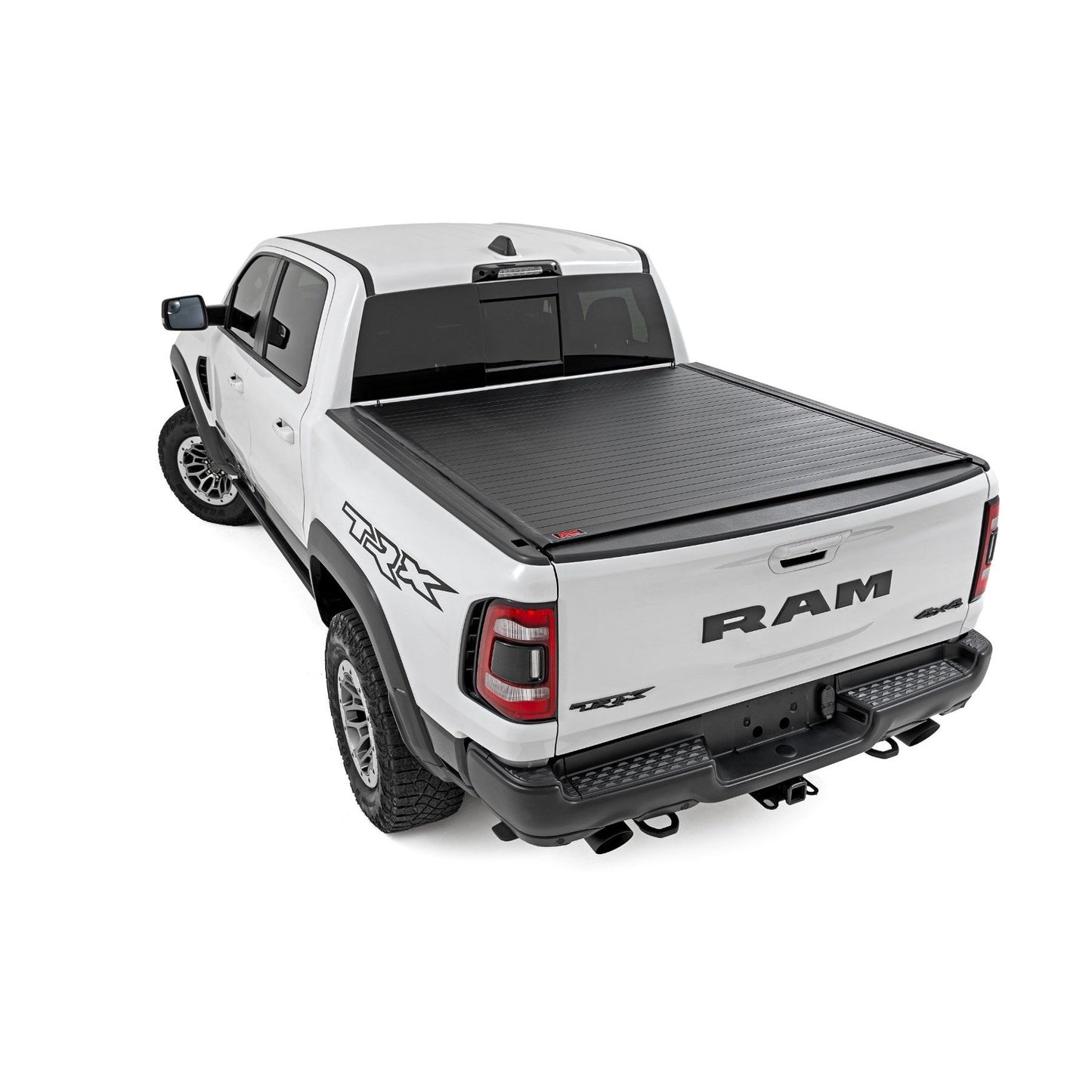 ROUGH COUNTRY Hard Roll Up Bed Cover | 5'7" Bed | Ram 1500 (19-25)/1500 TRX (21-24) | 50320550