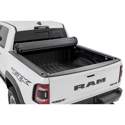 ROUGH COUNTRY Hard Roll Up Bed Cover | 5'7" Bed | Ram 1500 (19-25)/1500 TRX (21-24) | 50320550