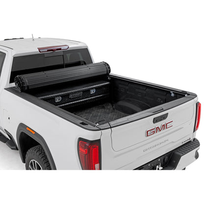 ROUGH COUNTRY Hard Roll Up Bed Cover | 6'9" Bed | Chevy/GMC  Silverado/Sierra 2500HD/3500HD (20-25) | 50120651