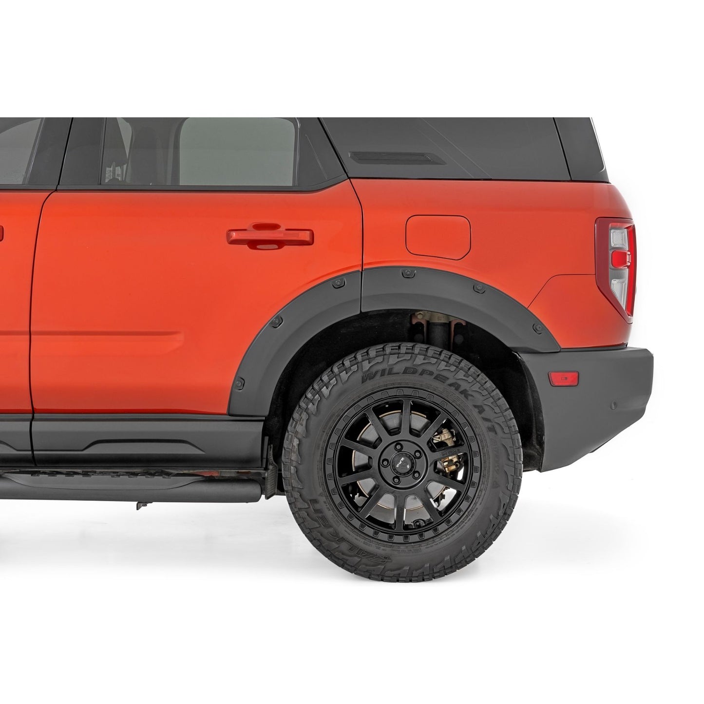ROUGH COUNTRY Pocket Fender Flares | M7 Carbonized Gray | Ford Bronco Sport 4WD (2021-2025) | F-F11612A-M7