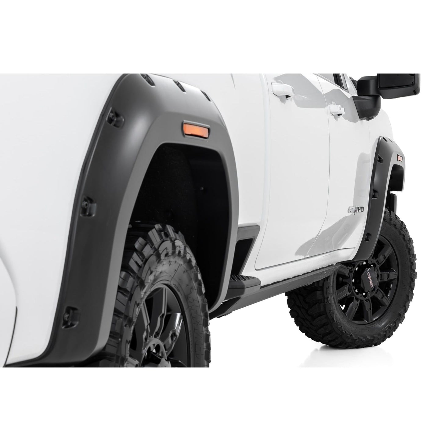 ROUGH COUNTRY | Pocket Fender Flares  G42 Coastal Dune  GMC Sierra 2500 HD/Sierra 3500 HD (20-26) | F-G12011A-G42