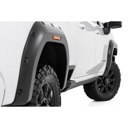 ROUGH COUNTRY | Pocket Fender Flares  GBD Aegean Stone  GMC Sierra 2500 HD/Sierra 3500 HD (20-26) | F-G12011A-GBD