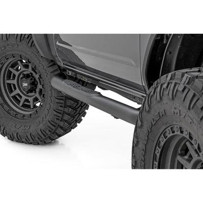 ROUGH COUNTRY RCS43004 43004 Nerf Steps 3-" Tube Ford Bronco 2021-26