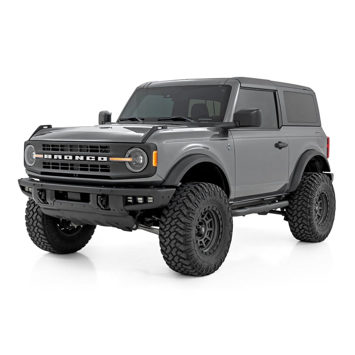 ROUGH COUNTRY RCS43004 43004 Nerf Steps 3-" Tube Ford Bronco 2021-26