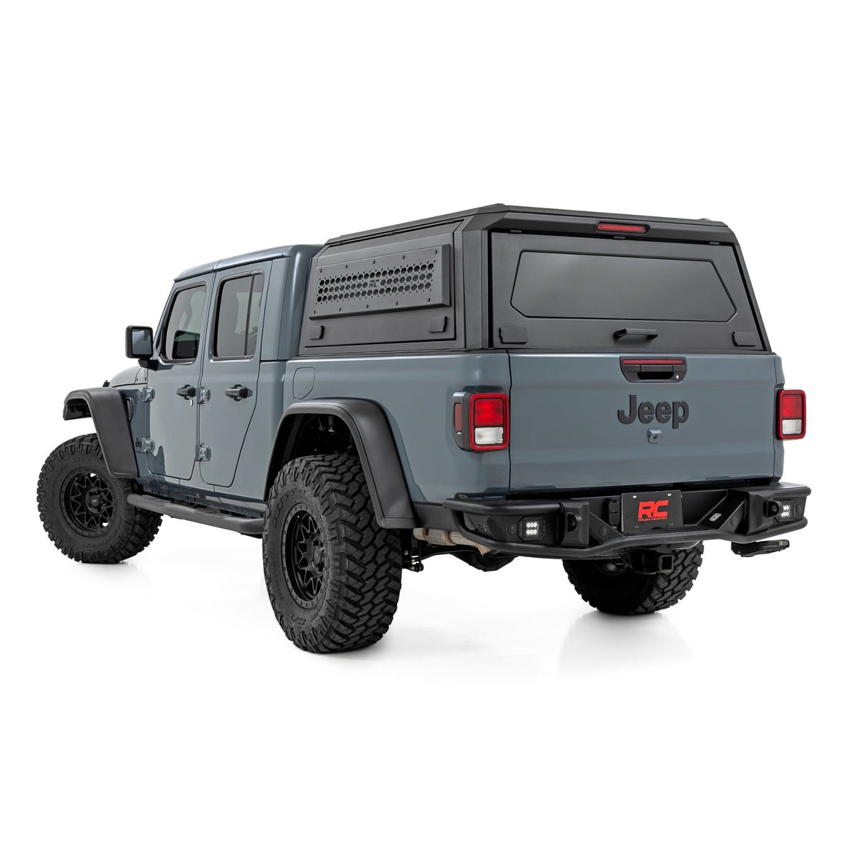 ROUGH COUNTRY RCS43005 43005 Nerf Steps 3-" Tube Jeep Gladiator JT 2020-26