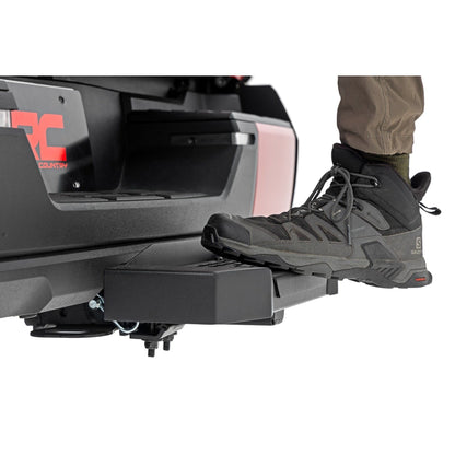 ROUGH COUNTRY HD2 Heavy Duty Receiver Hitch Step | Fits 2 Inch Receiver | SRB100