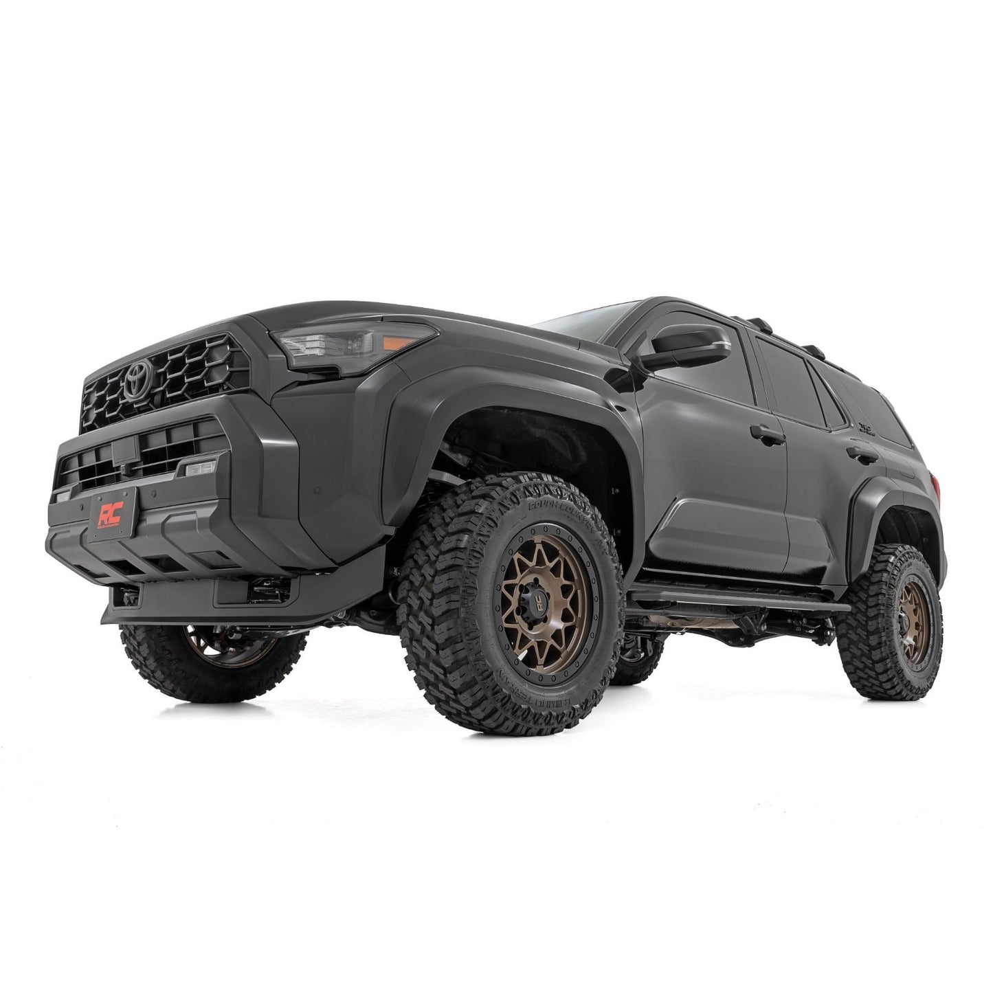 ROUGH COUNTRY | Sport Fender Flares  040 Super White  Toyota 4Runner 2WD/4WD (2025-2026) | S-T12511-040