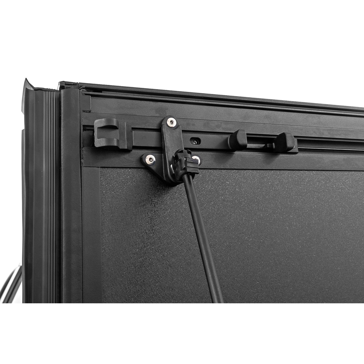 ROUGH COUNTRY Hard Tri-Fold Flip Up Bed Cover | 5' Bed | Nissan Frontier 2WD/4WD (22-25) | 49520551A
